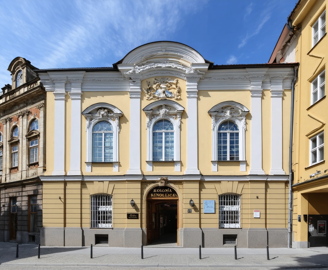 Historická Hlavná ulica v Košiciach s krásnou architektúrou